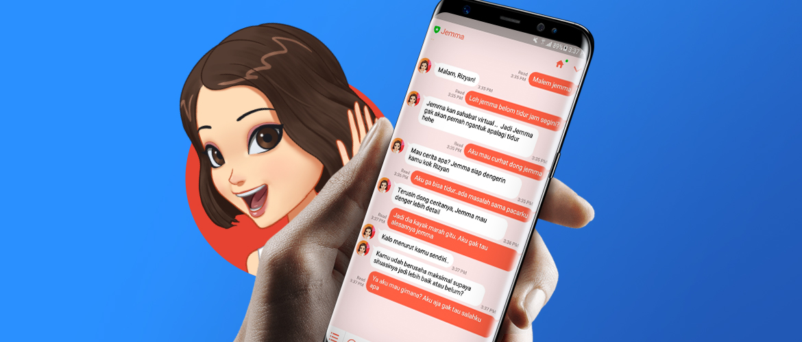 The Most Interactive Brand Chatbot for Jemma