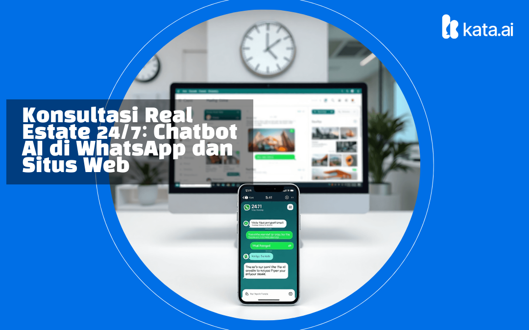 Konsultasi Real Estat 24 7 Chatbot AI di WhatsApp dan Situs Web